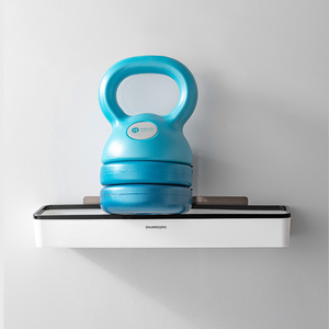Accueil Salle <span class=keywords><strong>de</strong></span> bain & <span class=keywords><strong>Cuisine</strong></span> Organisateur mural <span class=keywords><strong>Étagère</strong></span> <span class=keywords><strong>de</strong></span> rangement en plastique sans poinçon pour une gestion efficace <span class=keywords><strong>de</strong></span> l'espace - Product Image 4