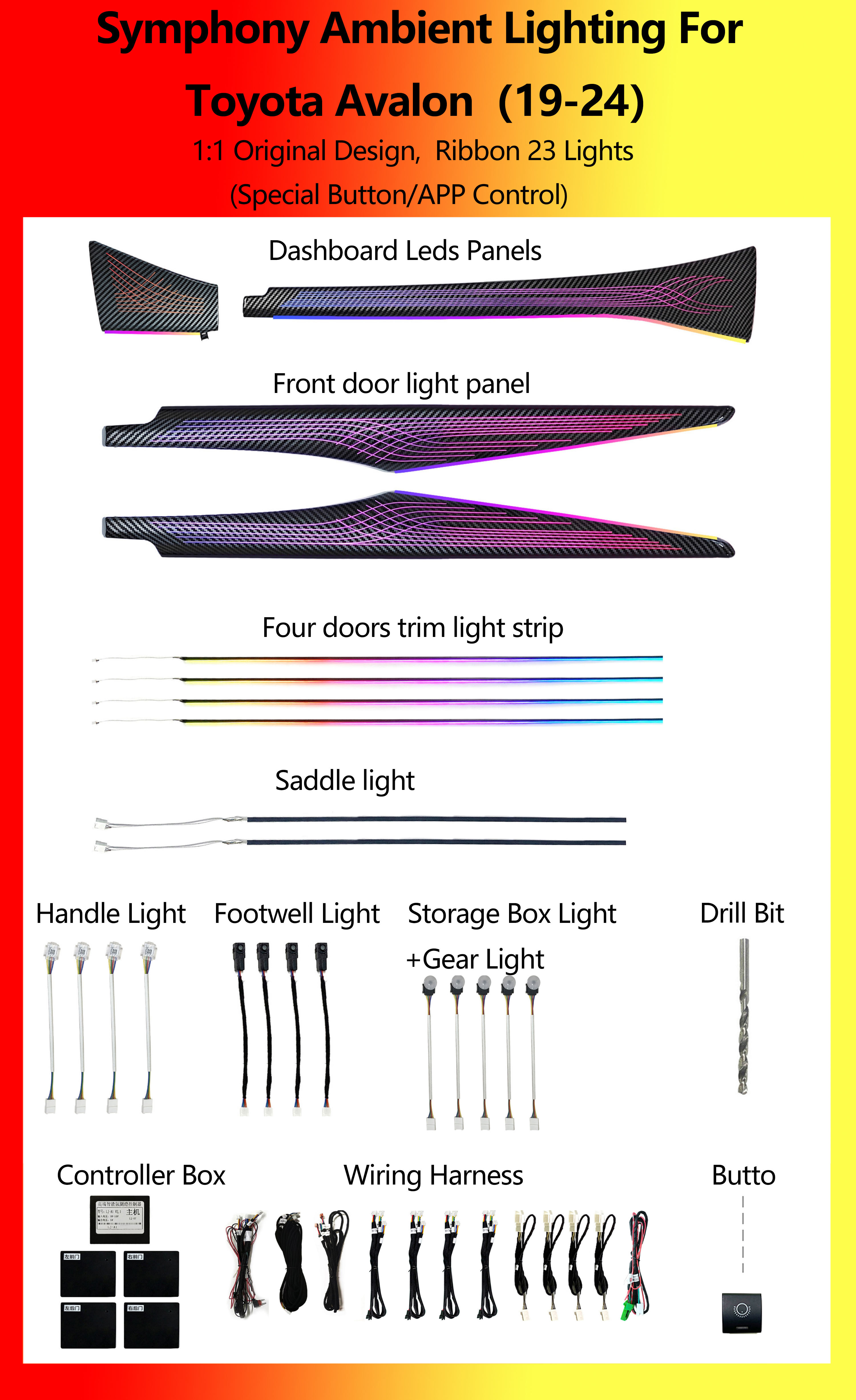 โตโยต้า อวาลอน ริบบอน ซิมโฟนี 23 ไลท์