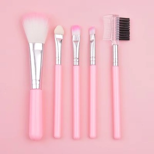 5pcs Slim <b>Eye</b> Face Makeup Brush Set Portable Concealer Lip Blending Cosmetic Beauty Tools - Product Image 4