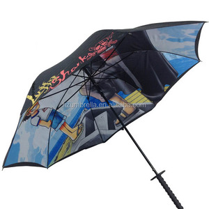 Paraguas de Golf <span class=keywords><strong>Vodafone</strong></span> de 30 Pulgadas con Apertura Manual, Color Rojo y Logotipo Personalizado - Product Image 6