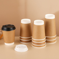 Gobelet en carton kraft jetable avec couvercle – Machines à fabriquer des gobelets en papier
