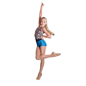 Ready To Ship On Sale Yellow Sequin With Black White Printing Costume For Dancing Jazz <strong>Unitard</strong> Dance - Product Image 5