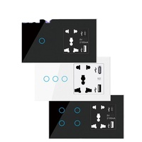 Nouvelle Prise Murale Intelligente Universelle Double 2025 avec Prise en Charge ZIGBEE WIFI, Commande Vocale Alexa et Application Smart Life