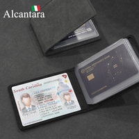   Porte-cartes et permis de conduire 2-en-1 multifonction, pochette universelle pour documents