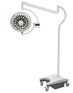 ไฟผ่าตัด LED ไร้เงา <span class=keywords><strong>ป</strong></span>รับได้ ติดตั้งแบบเคลื่อนที่/ติดเพดาน สำหรับการตรวจรักษาทางการแพทย์ ทันตกรรม สัตวแพทย์ โรงพยาบาล <span class=keywords><strong>ค</strong></span>ลินิก - Product Image 1