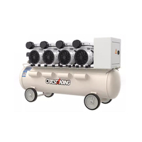 Compresseur d'air sans huile de la machine 30L/50L de compresseurs d'air portatifs silencieux de conception moderne