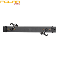 Barra de Píxeles LED Polarlights de Buena Calidad, Barra de Píxeles LED de 10PCS*60W con Cabezal Móvil y Tiras RGBW para Espectáculos, Eventos y DJ