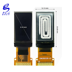 Pantalla OLED de cristal líquido de 0,78 pulgadas SH1107, pantalla pequeña de 128x80, pantalla sin marco, interfaz SPI/IIC - Product Image 4