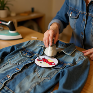 ILAN Patch Termoadesiva 7x7 Cm per Abbigliamento - Product Image 3