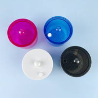 Boîte de désinfection pour fraises dentaires en plastique, avec drainage creux, pour le nettoyage et les consommables dentaires, vente en gros, couleurs bleu, blanc, rose