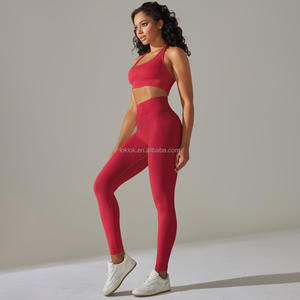 Seamless Activewear <b>Sport</b> Suit Fitness Yoga <b>Bra</b> High Waist Yoga Leggings Set Woman Yoga Set - Workout Clothing Gym Fitness Sets - Product Image 3
