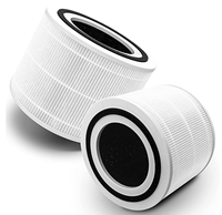 KLP prix d'usine 3-en-1 True HEPA Filter Pièce de filtre à charbon actif