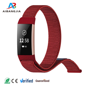<span class=keywords><strong>Bracelet</strong></span> en nylon de remplacement réglable Sport respirant doux pour <span class=keywords><strong>Fitbit</strong></span> <span class=keywords><strong>Charge</strong></span> <span class=keywords><strong>4</strong></span> 3 accessoires de <span class=keywords><strong>bracelet</strong></span> de bande de <span class=keywords><strong>bracelet</strong></span> - Product Image 1