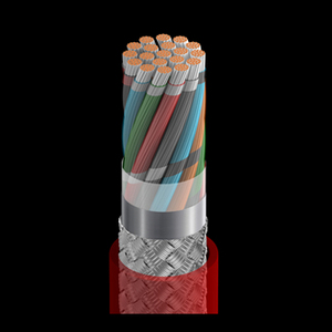Nouveau câble de commande Belden 83719, 19 conducteurs, 16AWG, double blindage, FEP, 200°C, haute température, fil CMP Plenum - Product Image 5