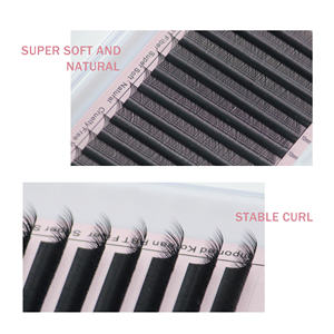 ขนตาปลอมขนมิงค์ JB C D CC L ขนตาแต่ละชิ้นแบบต่อขนตาปลอม3D 4D 3D 5D 6D - Product Image 2