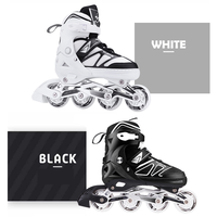 Patins à roulettes semi-souples réglables pour enfants et adultes, roues en PU, modèle 281, couleur personnalisable, pour sports de plein air – Vente chaude