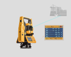 معدات مسح دقيقة، محطة توتال هاي تارجت HTS520 L10، دقة 0.5 مم، حماية IP65، تكبير 30x، نظام تشغيل أندرويد - Product Image 2