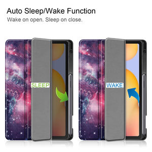 Custodia per Tablet con motivo a cielo stellato custodia per Tablet con stampa a colori in Tpu con supporto per <span class=keywords><strong>Samsung</strong></span> <span class=keywords><strong>Galaxy</strong></span> <span class=keywords><strong>Tab</strong></span> <span class=keywords><strong>S6</strong></span> <span class=keywords><strong>Lite</strong></span> Sm P610 Sm P615 - Product Image 2