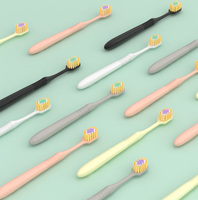 2 Packs de brosses à dents souples à tête large pour adultes