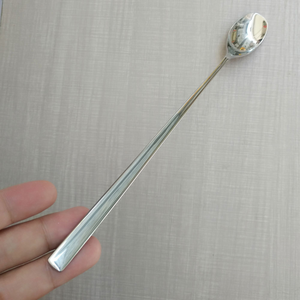 DFU0197 Vintage Unique Design Long Stick Handle Bar Wine Mixing and Rice Soup <b>Serving</b> <b>Spoon</b> Made in China - Product Image 5