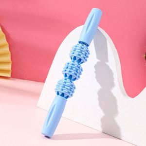 Leg Massage Stick, Spiked Massage Stick, <b>Rolling</b> Massager, Fascia Roller, Muscle Relaxation Roller, Calf Stretching Beauty <b>Tool</b> - Product Image 1
