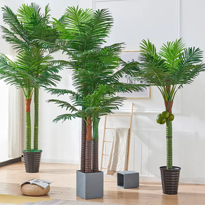 Albero di Cocco in Plastica Personalizzato all'Ingrosso per Promozione del Marchio e Stand Fieristici - Uso Esterno Ecologico - Product Image 2