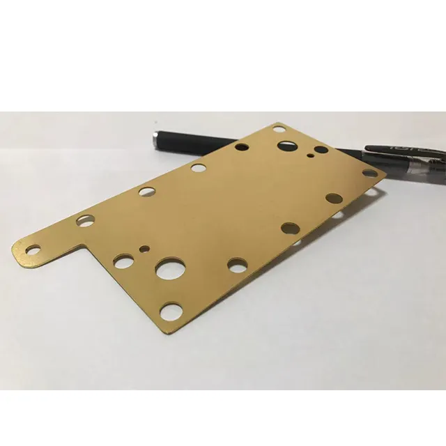 Китай, пользовательский листовой металл, латунь H62 H65, лазерная резка, квадратный круглый латунный лист