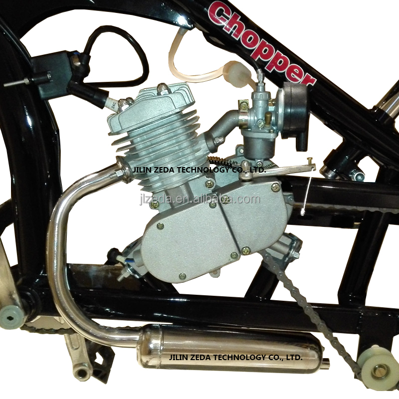 48cc ZEDA Chopper Bike - Racing Motorcycle with Disc Brake