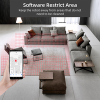Robot Vacuum Cleaner Pintar untuk Rumah Tangga dengan Filter HEPA, Komunikasi Video, Deteksi Gerakan, dan Kontrol via Aplikasi