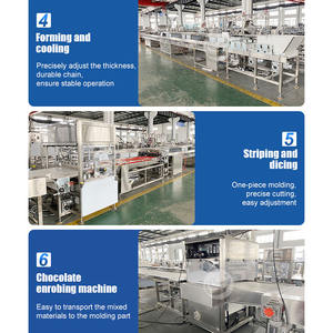 Máquina comercial para hacer barras de chocolate ORME, máquina formadora de Barras Energéticas, línea de productos de barras de proteínas totalmente automatizada - Product Image 5