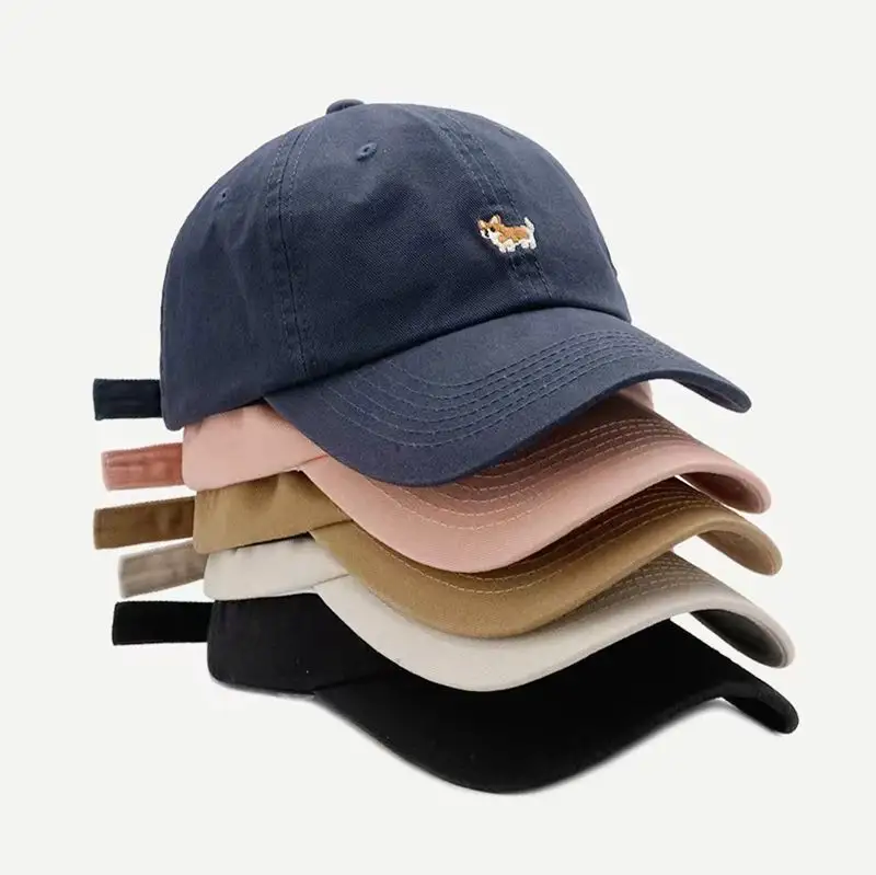 Casquettes ajustables pour papa, chapeaux, vente en gros, 6 panneaux personnalisés, haute qualité, fabricant