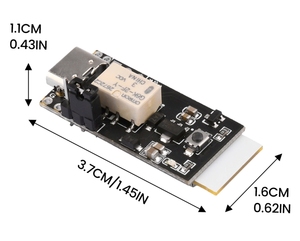 <span class=keywords><strong>Module</strong></span> <span class=keywords><strong>de</strong></span> relais marche/arrêt à verrouillage automatique à 1 canal DC5-12V pour contrôle d'accès <span class=keywords><strong>électrique</strong></span>, compatible avec l'application Bluetooth Mesh Mijia - Product Image 4