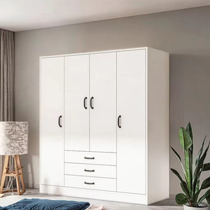 Armadio in Legno su Misura con Porte Scorrevoli <span class=keywords><strong>per</strong></span> Camera da Letto, Mobile Guardaroba in Legno Massello - Product Image 4
