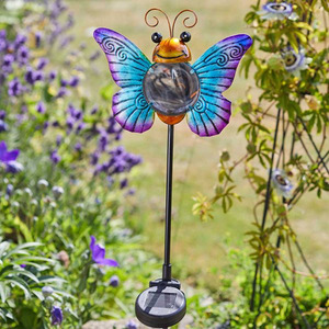 Lámpara Solar Decorativa con Forma de Mariposa para Jardín, LED, Resistente al Agua, para Exteriores - Product Image 3