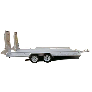 Rimorchio per Auto Resistente da 2,5T 3T 4T, Rimorchio in Acciaio da 16 Piedi con Rampa per Trasporto Veicoli - Product Image 1