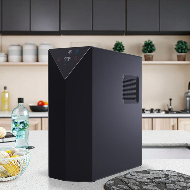 Smart Portable Drink UV Electric Stainless Steel Household Water Ice Soda Machine Reverse Osmosis RO Purifier 2-Stage Filtration