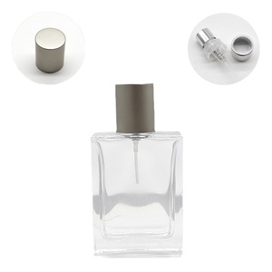 Venta al por Mayor de Botellas de Vidrio Cuadradas de 100 ml, Dispensadores de Perfume, Botellas Vacías para Cosméticos con Capacidad de 120 ml para Envasado de Cosméticos - Product Image 3
