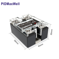 Relais statique miniature PIDMaxwell MS-1AA4880 80A AC-AC 480VAC/220VAC avec protection époxy (SSR)