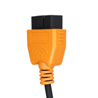 Cable de Extensión JBT OBD2 de 16 Pines, Cable de Diagnóstico OBDII de 16 Núcleos J1962 para Escáner de Automóvil, Adaptador Bluetooth