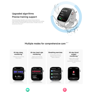 Redmi Watch 6 สมาร์ทวอทช์ หน้าจอ AMOLED ขนาด 2.07 นิ้ว บางเพียง 9.9 มม. แบตเตอรี่ใช้งานได้นานสูงสุด 24 วัน สายซิลิโคนสำหรับทุกเพศ - Product Image 3