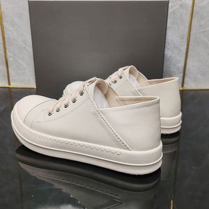 Chaussures de course pour hommes style designer, baskets basses rétro à lacets pour couples, tendance mode hip-hop, plateformes noires - Product Image 4