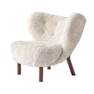 Poltrona Singola Reclinabile in Legno Stile Vintage Francese, Design Casual Color Crema per Soggiorno, Arredamento Casa Little <span class=keywords><strong>Petra</strong></span> - Product Image 5