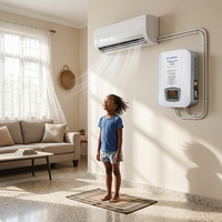 Stabilisateur de tension monophasé mural AVR-5000VA avec régulateurs/stabilisateurs de tension AC 220V pour climatiseur