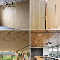 Paneles Acústicos Decorativos MJ MASTER ACOUSTIC, Panel de Pared con Absorción de Sonido, Diseño de Madera, Solución de Control de Ruido para Exteriores