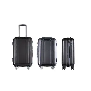豪华轻质碳纤维手提箱碳纤维行李箱，带4个轮子