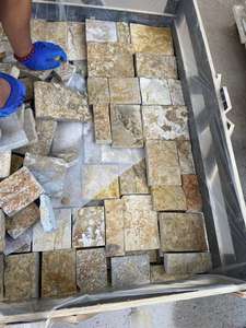 Chapa <span class=keywords><strong>de</strong></span> revestimiento <span class=keywords><strong>de</strong></span> pared <span class=keywords><strong>de</strong></span> <span class=keywords><strong>piedra</strong></span> suelta <span class=keywords><strong>de</strong></span> Río Amarillo Natural, paneles <span class=keywords><strong>de</strong></span> roca <span class=keywords><strong>de</strong></span> cara dividida aleatoria, <span class=keywords><strong>piedra</strong></span> <span class=keywords><strong>de</strong></span> pila seca para valla Exterior y <span class=keywords><strong>fachada</strong></span> - Product Image 6