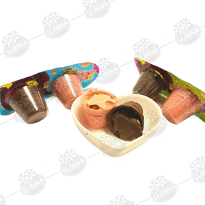 Fournisseurs de bonbons : Mini cornets de glace, coupes de <span class=keywords><strong>chocolat</strong></span>, gaufrettes, biscuits au <span class=keywords><strong>chocolat</strong></span> avec croquant aux noix pour enfants, bonbons en vrac, vente en gros - Product Image 1