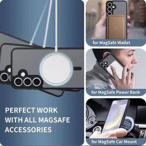เคสโทรศัพท์มือถือ <span class=keywords><strong>Samsung</strong></span> S24 Plus ป้องกันเลนส์ กันกระแทก โปร่งแสง แม่เหล็ก สำหรับ <span class=keywords><strong>Samsung</strong></span> S25 S26 - Product Image 6