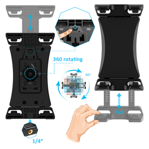 <span class=keywords><strong>Support</strong></span> de trépied universel pour tablette, <span class=keywords><strong>support</strong></span> universel pour tablette pour iPad pour MS <span class=keywords><strong>Surface</strong></span> - Product Image 4