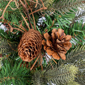 Co-Arts Décoration artificielle en pot Arbre de Noël naturel avec une variété de décorations - Product Image 3